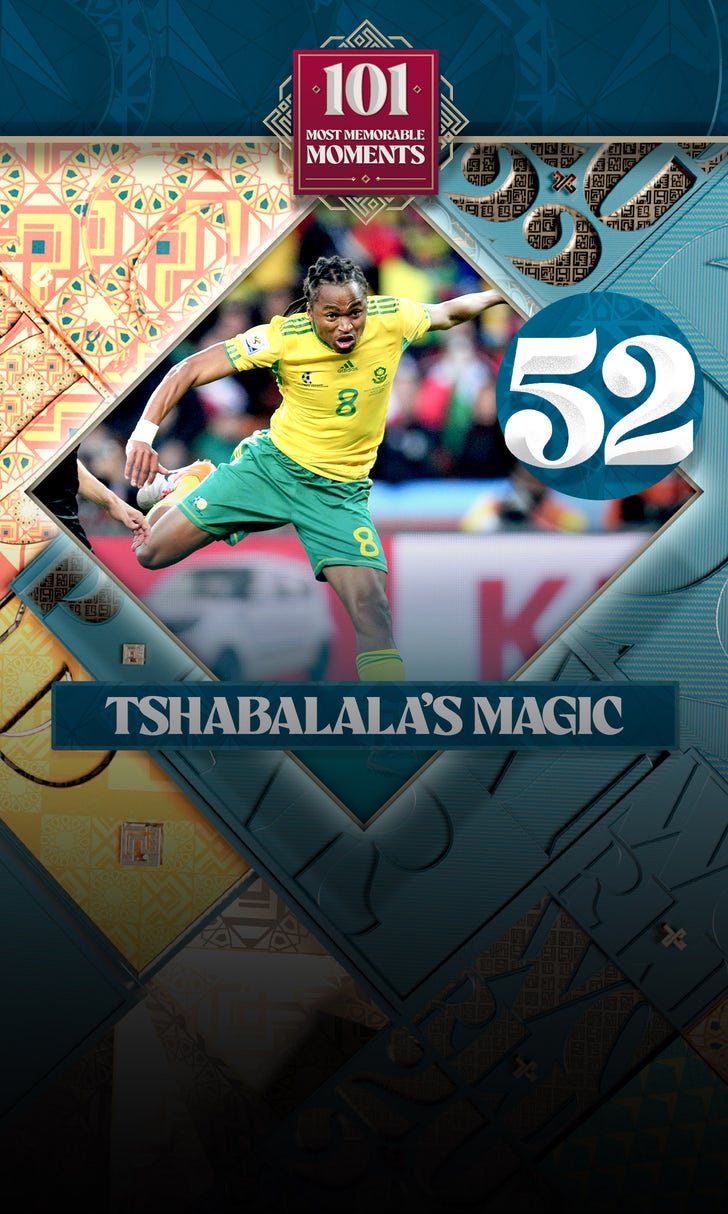 World Cup's 101 Most Memorable Moments: Siphiwe Tshabalala wows the world