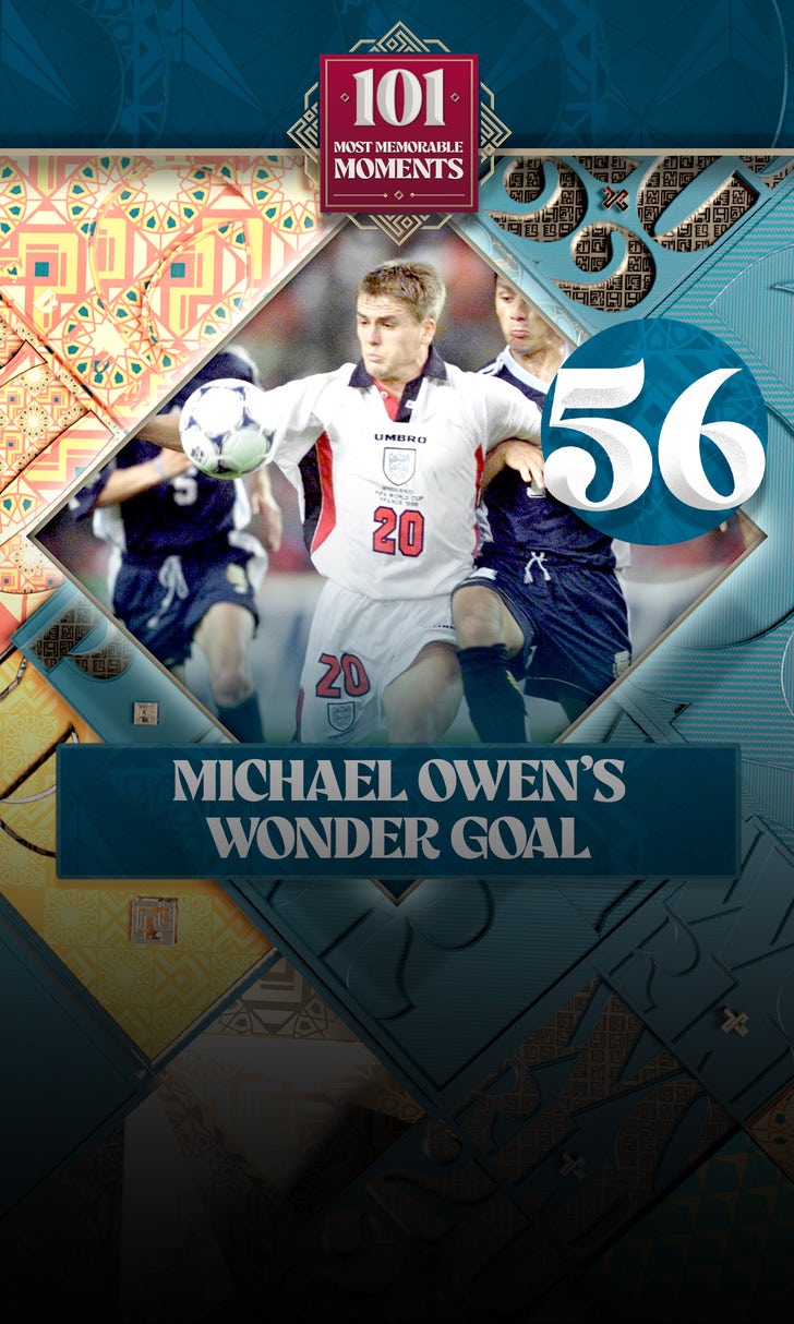 World Cup's 101 Most Memorable Moments: Michael Owen's solo goal vs. Argentina