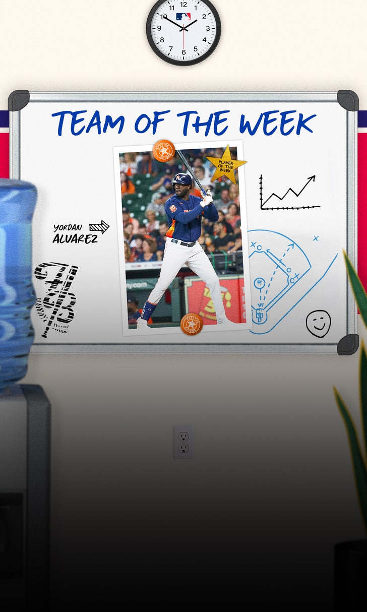 MLB Team of the Week: Yordan Alvarez leads the surging Astros