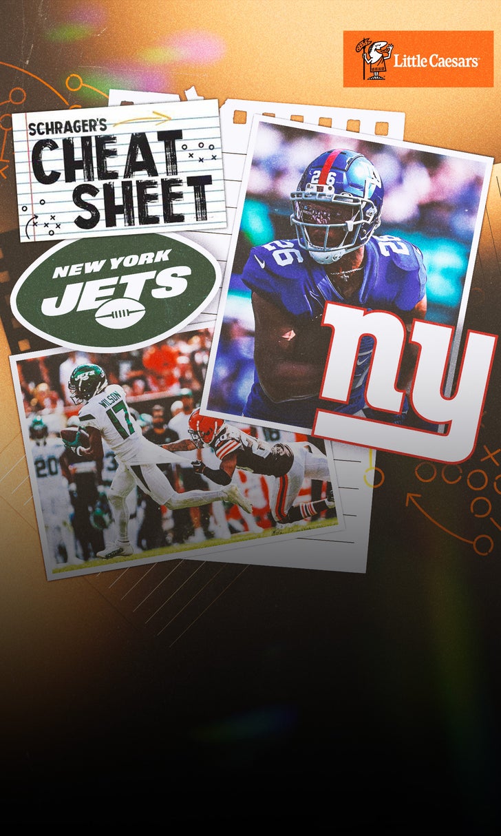 Jets, Giants have New York buzzing: Peter Schrager's Cheat Sheet