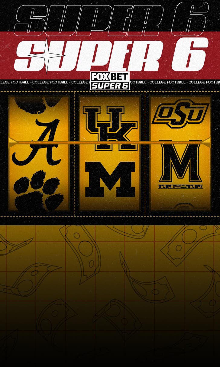 FOX Bet Super 6: Another chance at $25,000 in College Football Pick 6