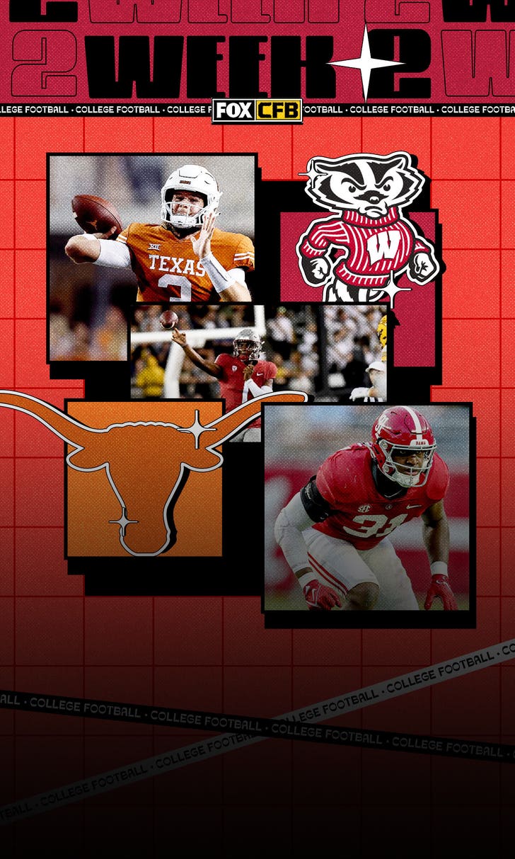 Texas' key vs. Bama, Wisconsin's scary QB foe and more we're watching in Week 2