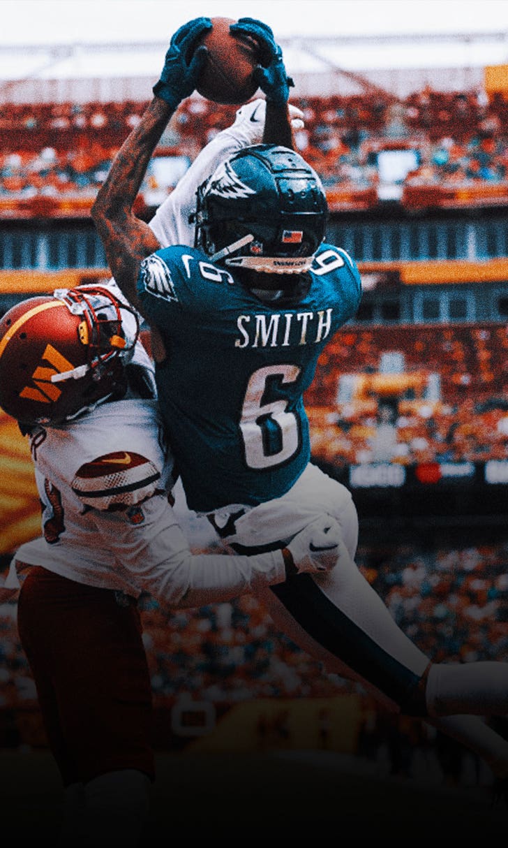 Jalen Hurts, DeVonta Smith and Eagles' defense dominate Commanders