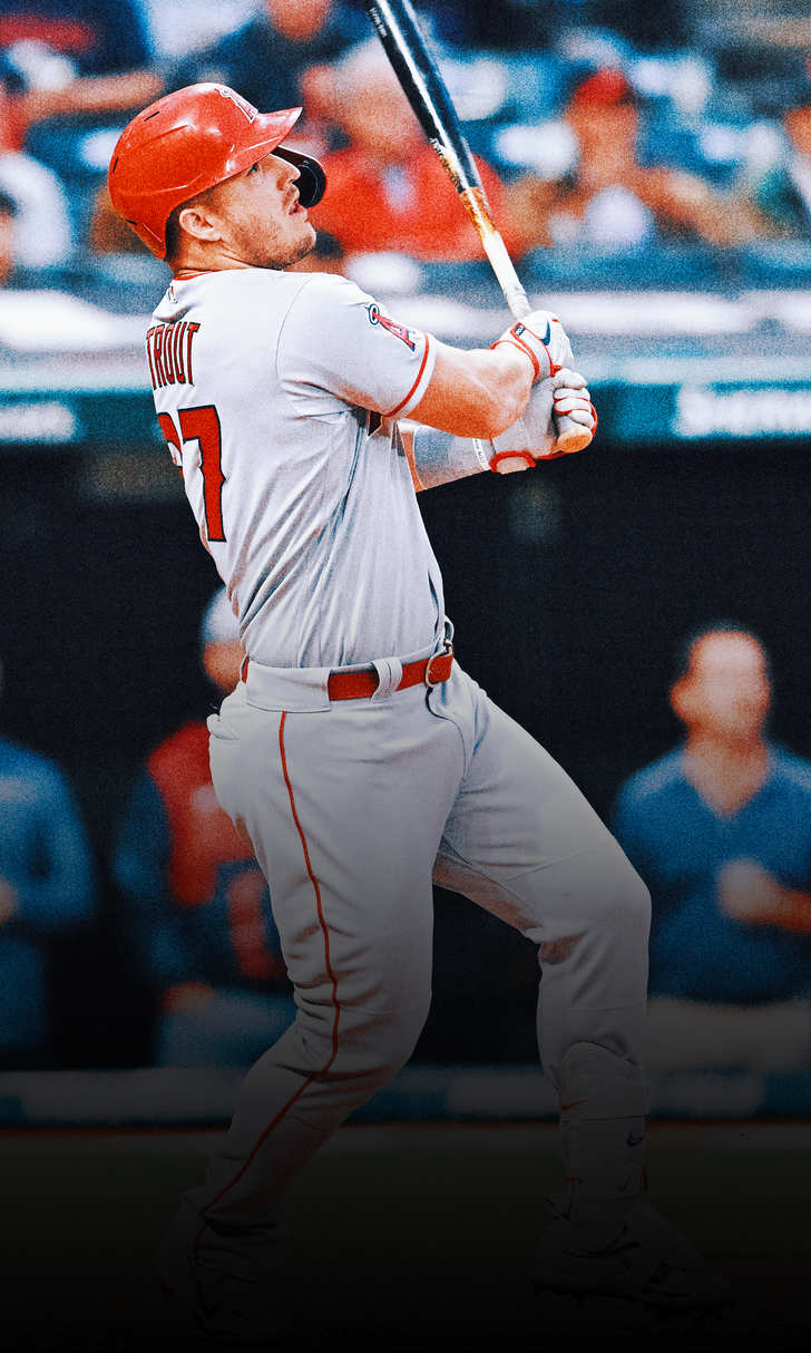 Mike Trout's home run streak ends at 7 games