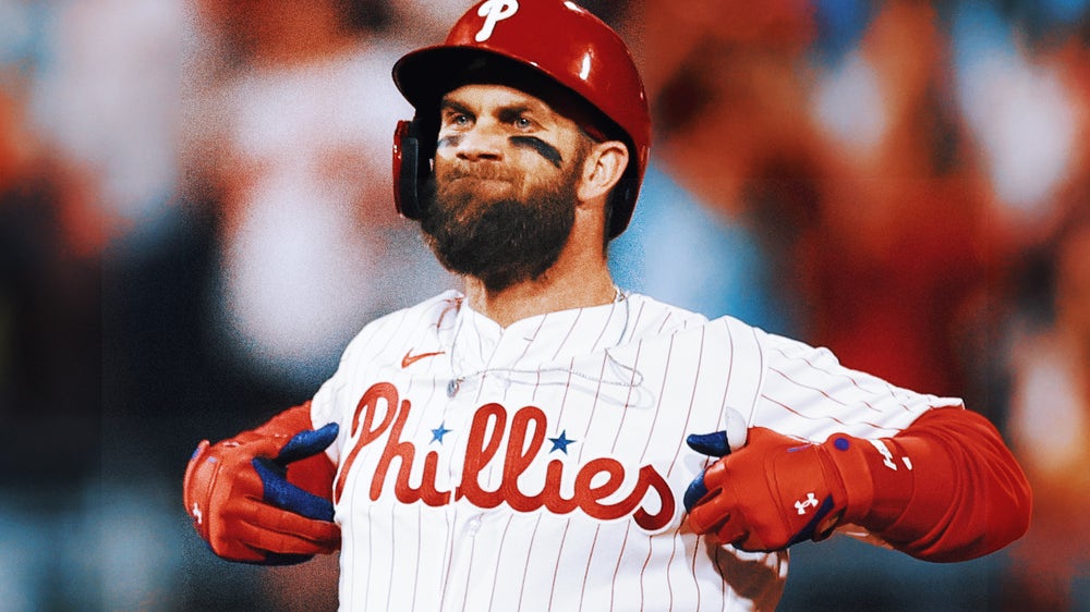 Phillies' Bryce Harper says he could return by the All-Star break