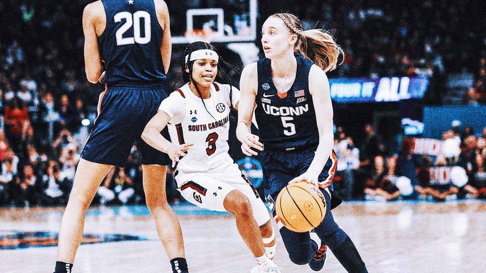 UConn star Paige Bueckers says she's cleared to play a year after ACL injury