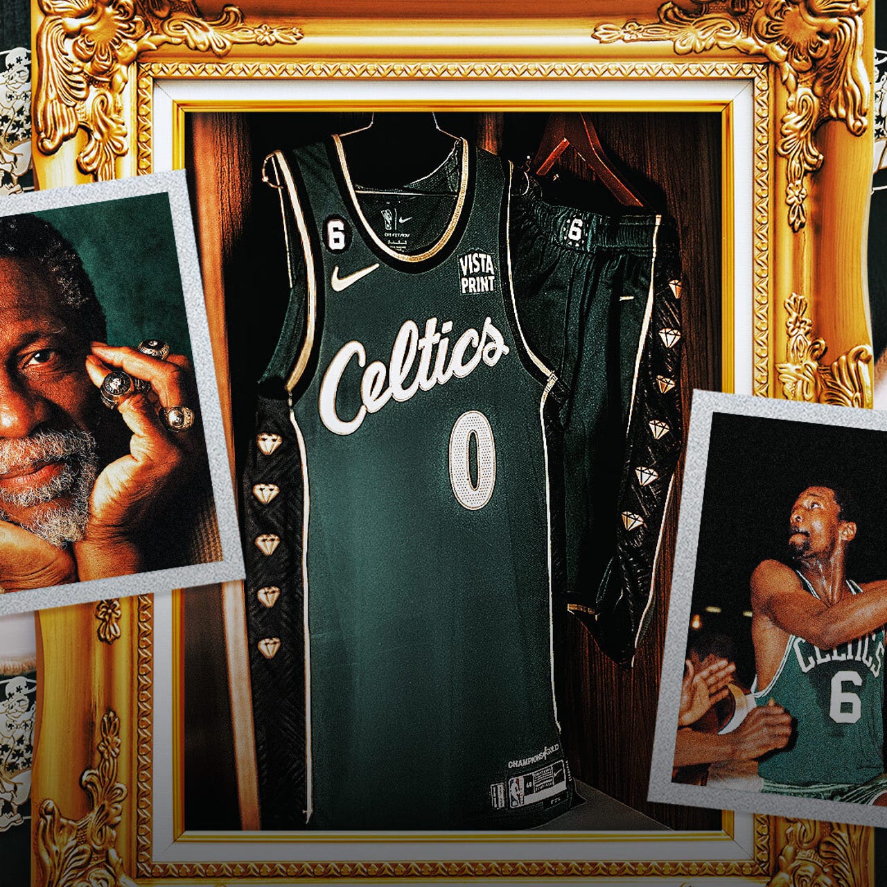 Boston Celtics honor late Bill Russell with special City Edition
