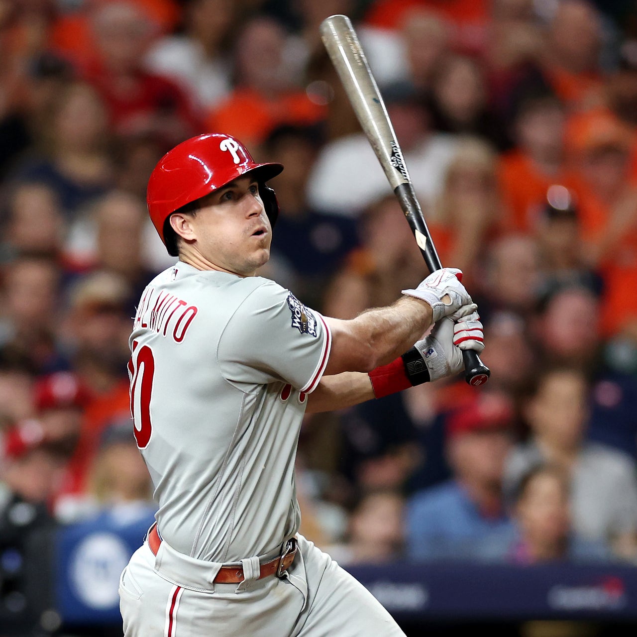Philadelphia Phillies' J.T. Realmuto receives one of the most