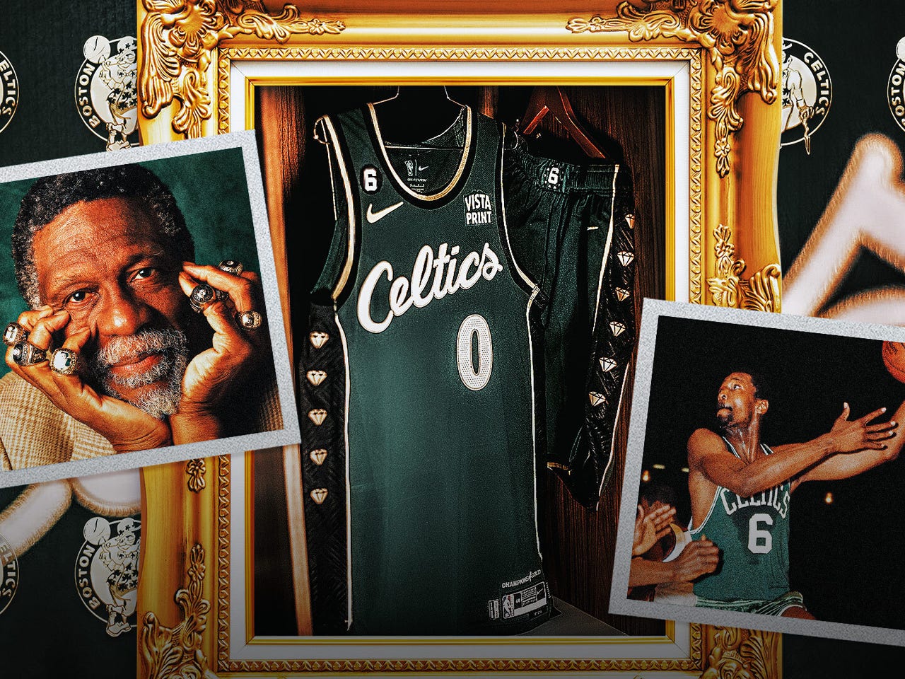 Boston Celtics honor late Bill Russell with special City Edition jerseys FOX Sports