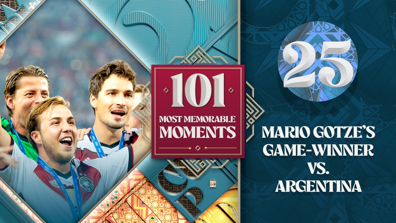 World Cup's 101 Most Memorable Moments: Götze denies Messi of trophy
