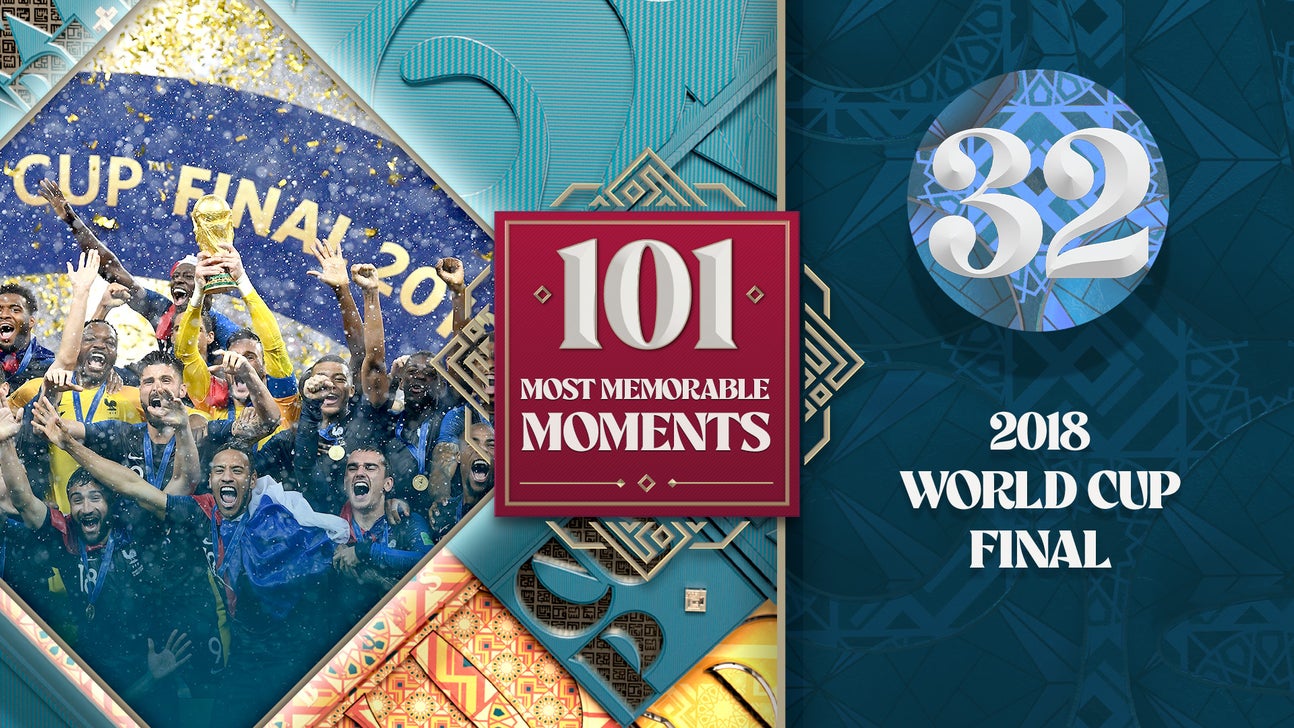 World Cup's 101 Most Memorable Moments: The fantastic France-Croatia Final