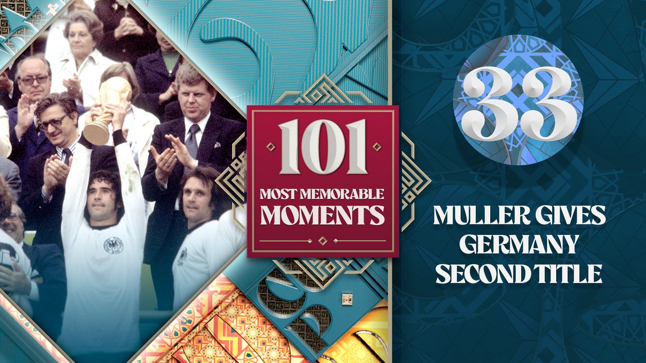 World Cup's 101 Most Memorable Moments: Müller seals second title for Germany