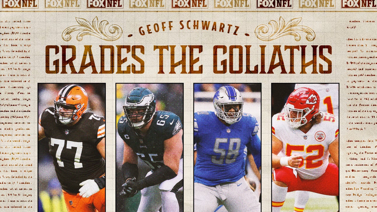 NFL offensive line rankings: Eagles, Chiefs lead the top five