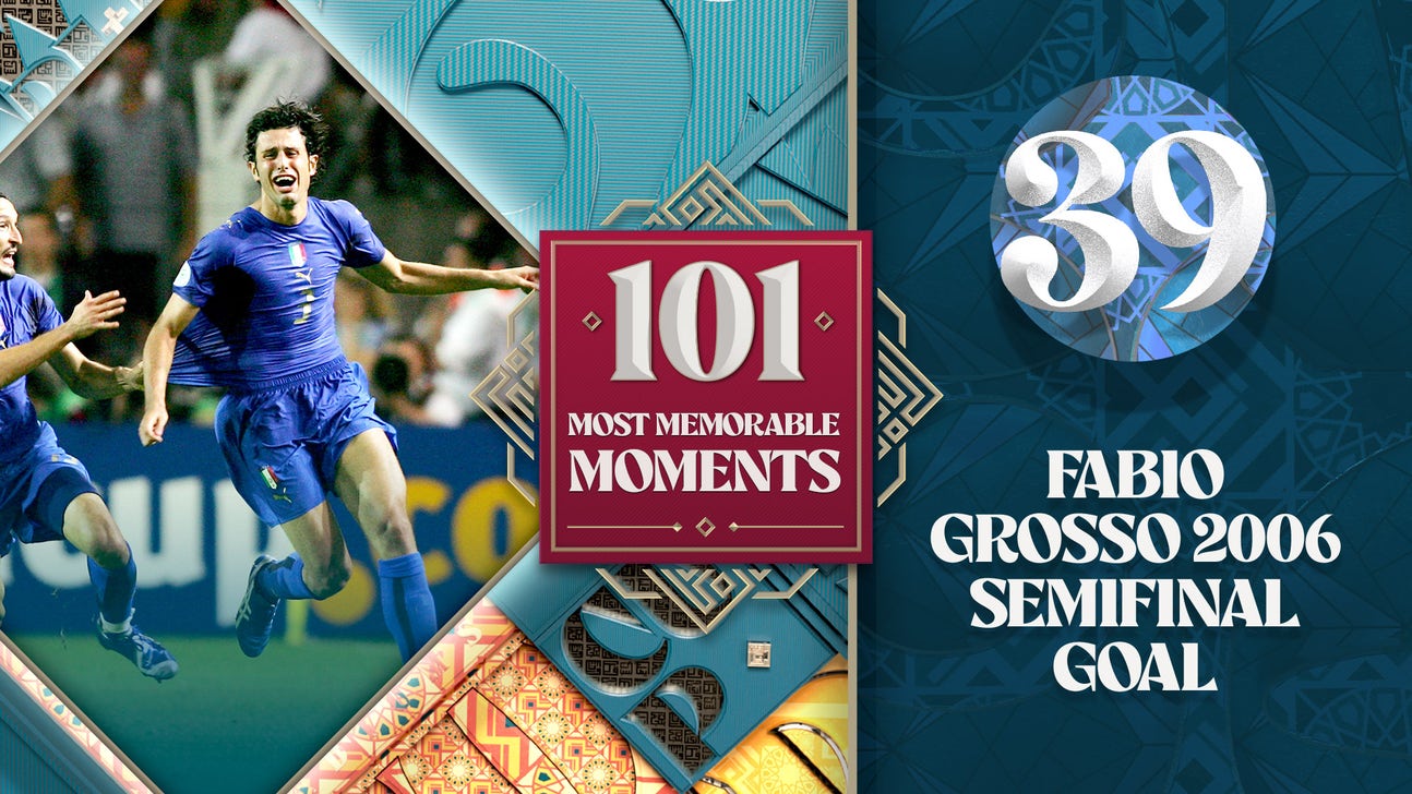 World Cup's 101 Most Memorable Moments: Fabio Grosso bends it vs. Germany
