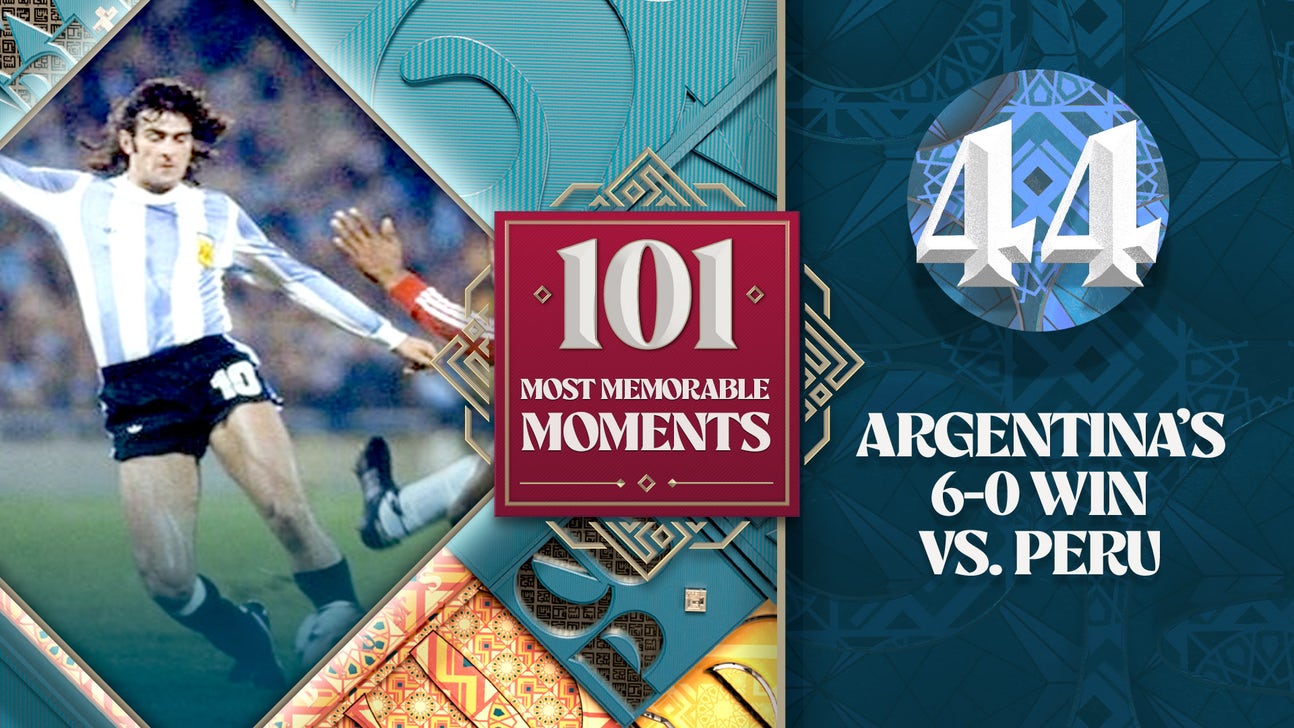 World Cup's 101 Most Memorable Moments: Argentina 6, Peru 0