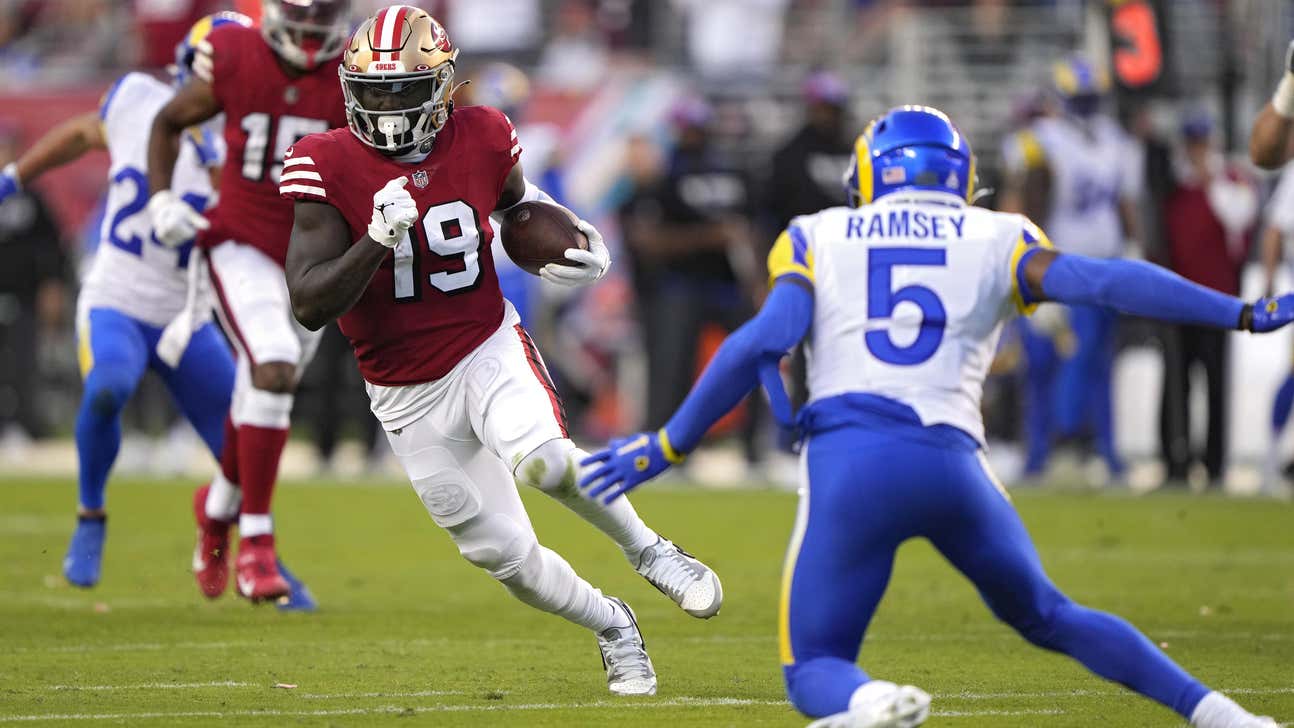 Deebo Samuel, 49ers' defense shine in win over Rams: 'He delivers'