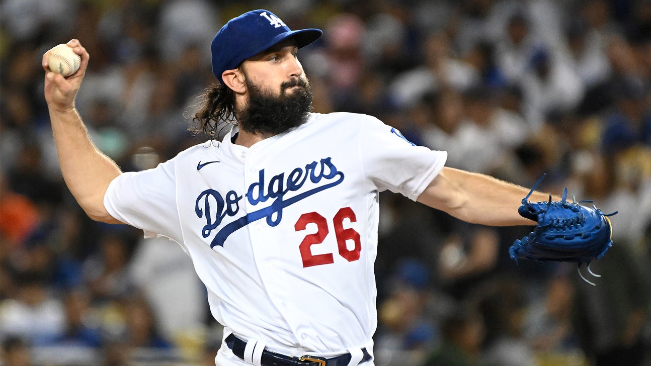 Tony Gonsolin's return a boost for Dodgers' rotation heading into playoffs