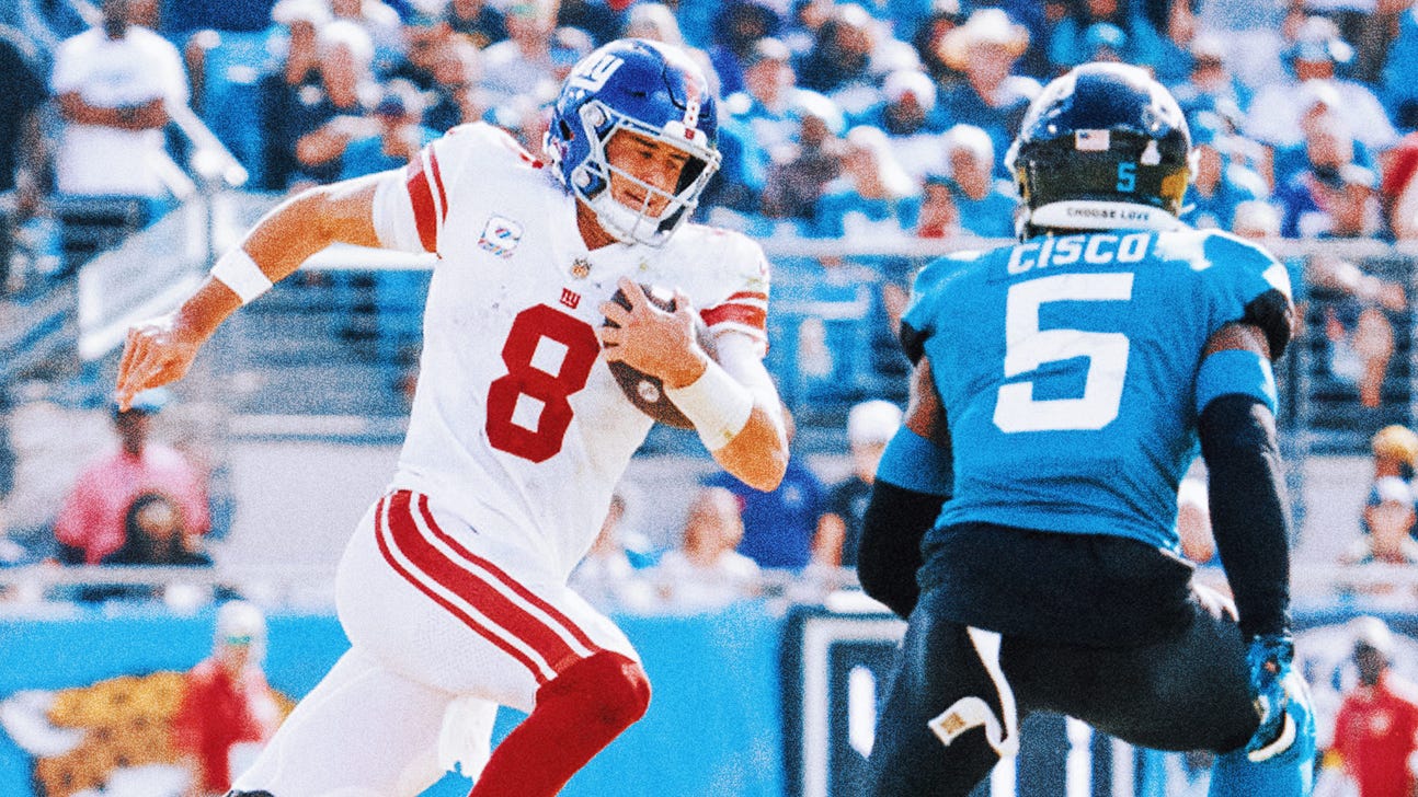 Giants QB Daniel Jones would not be denied in win over Jaguars