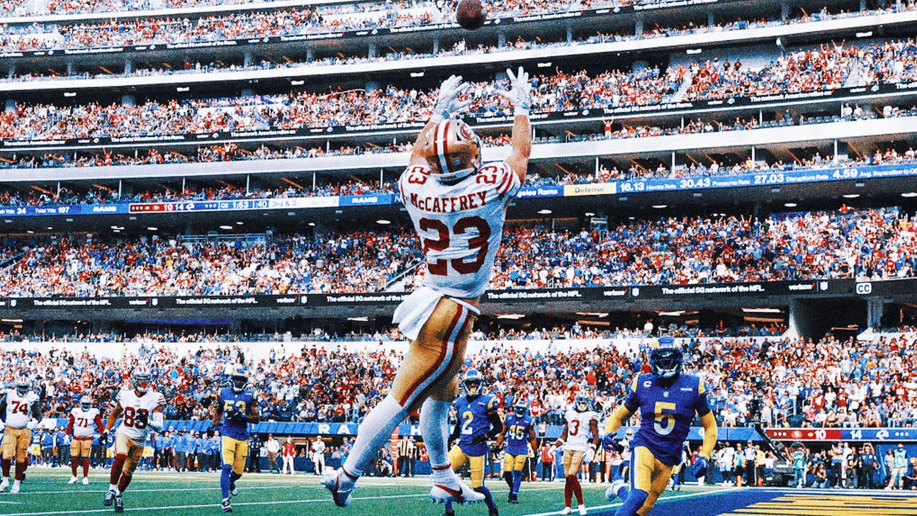 Christian McCaffrey a difference maker as 49ers bolt past NFC West rival Rams