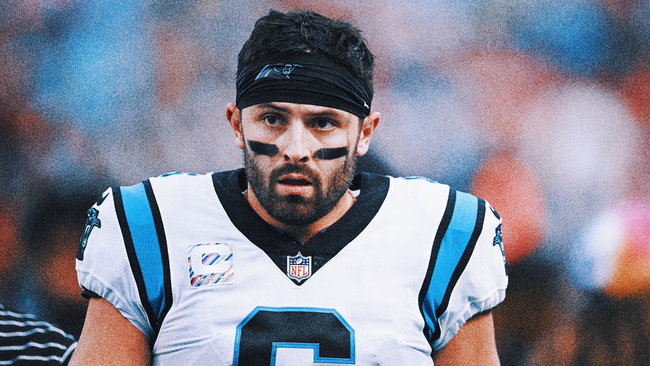 Panthers' Baker Mayfield (ankle) won't need surgery, IR stint