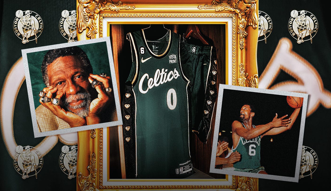 Celtics' Bill Russell alternate jerseys, explained: The det los