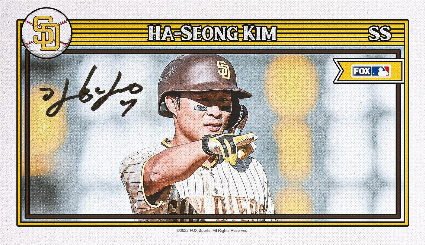 2022 MLB Playoffs: Ha-seong Kim is Padres' defensive heartbeat, offensive  dynamo