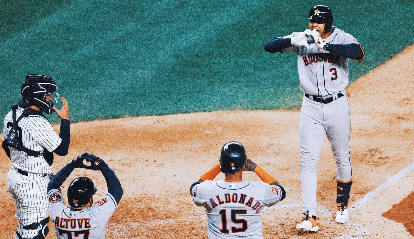 Astros continue perfect postseason, sweep Yankees for World