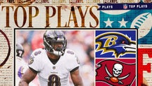NEXT Trending Image: NFL Week 8 top plays: Ravens defeat Bucs on Thursday Night Football