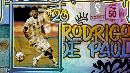 Top 50 players at World Cup 2022, No. 28: Rodrigo De Paul
