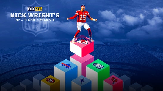 Chiefs remain atop Nick Wright's NFL Tiers in Week 6