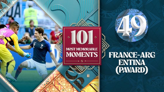 World Cup's 101 Most Memorable Moments: Benjamin Pavard volleys from distance