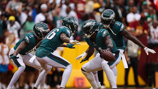 Eagles head into bye week undefeated, but hardly satisfied