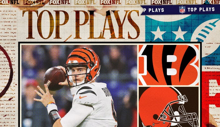 NFL Week 8 top plays: Browns bully Bengals on Monday Night Football