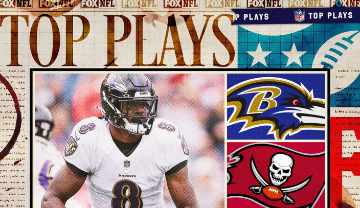NFL Week 8 top plays: Ravens defeat Bucs on Thursday Night Football
