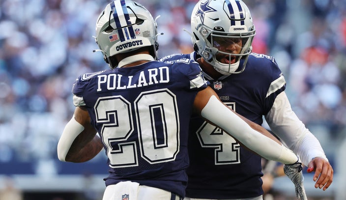 Cowboys RB Tony Pollard signs franchise tag