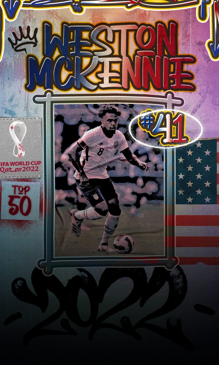 Top 50 players at 2022 World Cup, No. 41: Weston McKennie