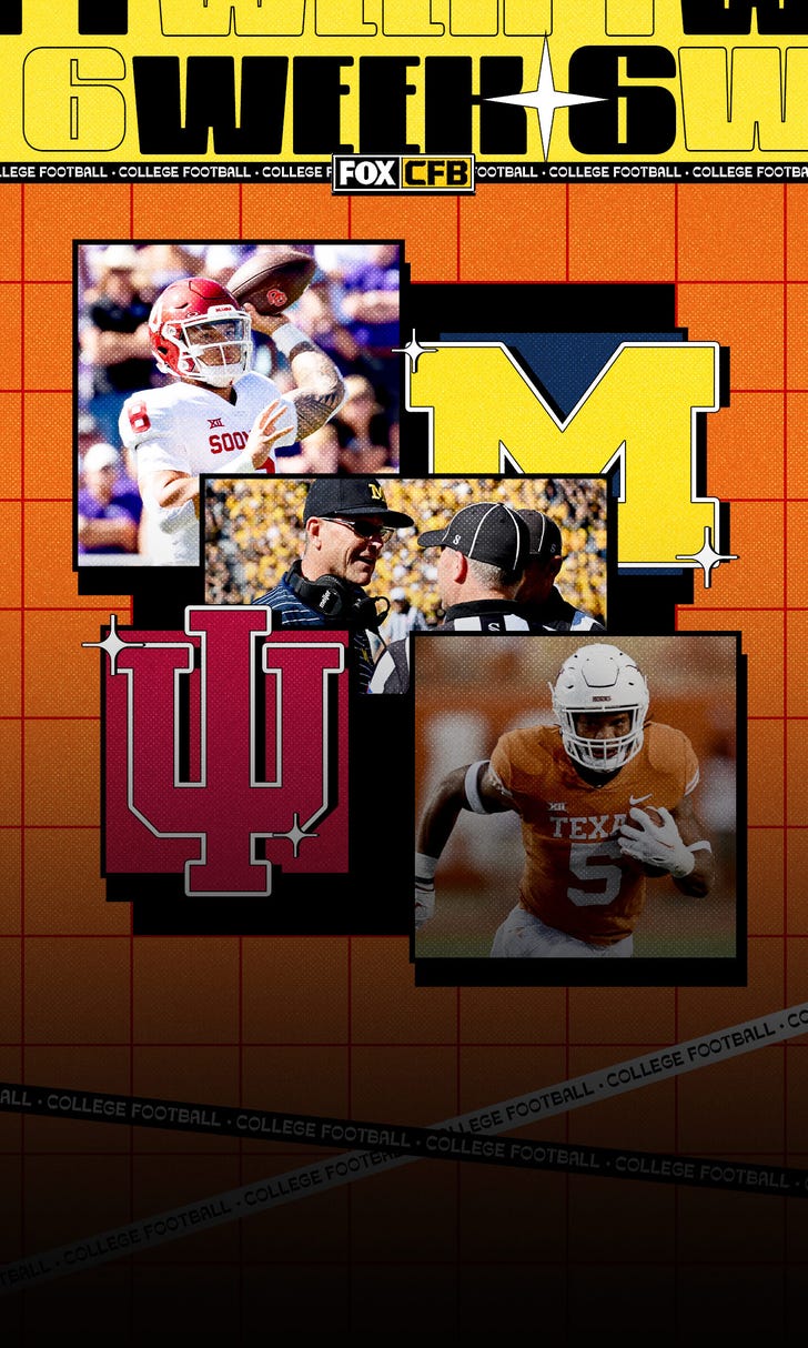 Michigan vs. Indiana, Red River Showdown, more we're watching in Week 6