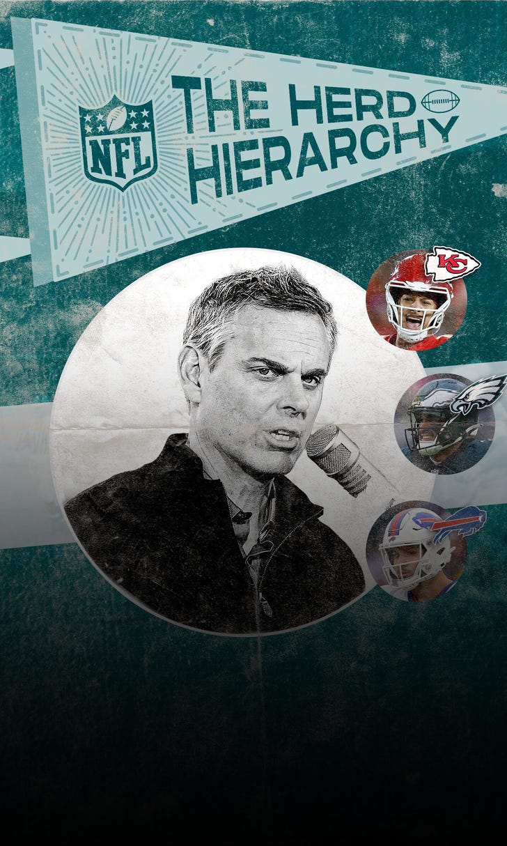 Chiefs back on top of Colin Cowherd's 'Herd Hierarchy'