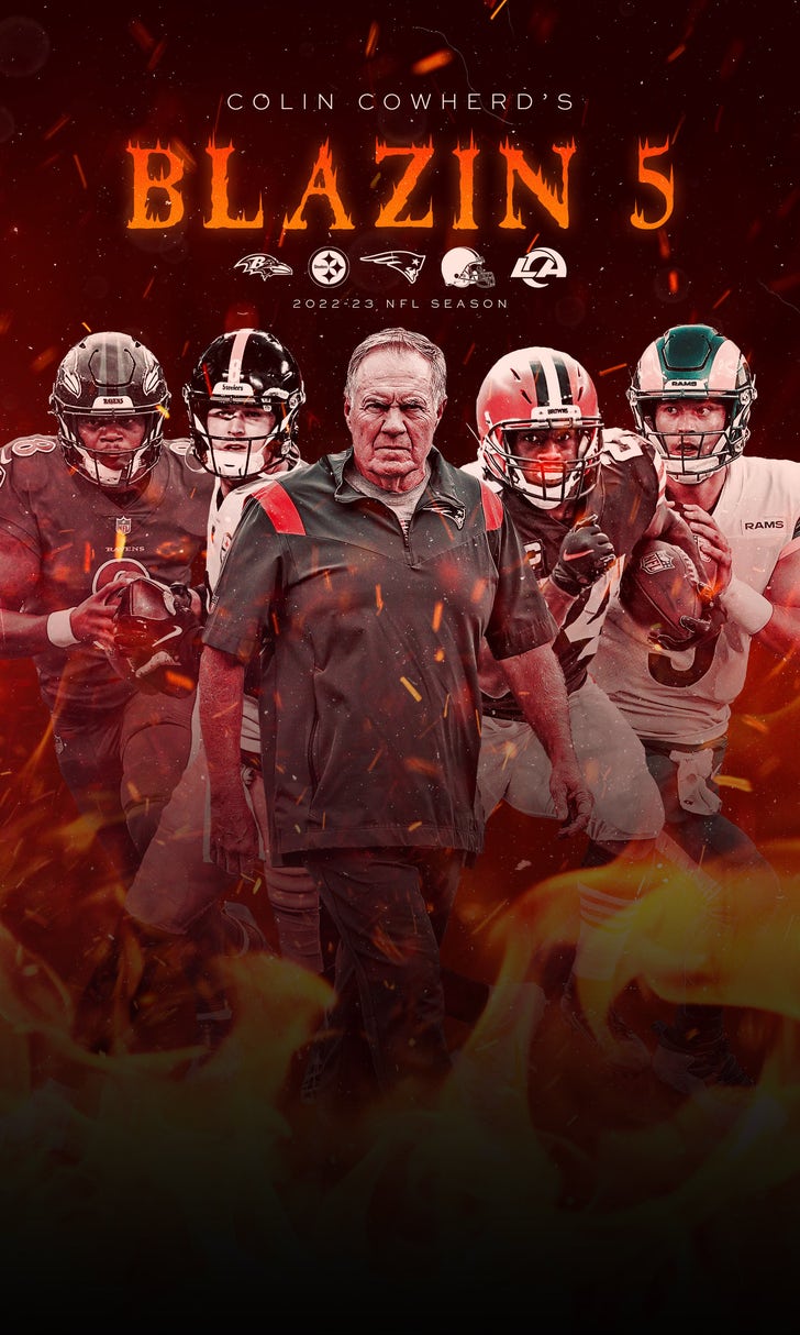Steelers, Browns, Rams headline Cowherd's Week 5 'Blazin' 5'