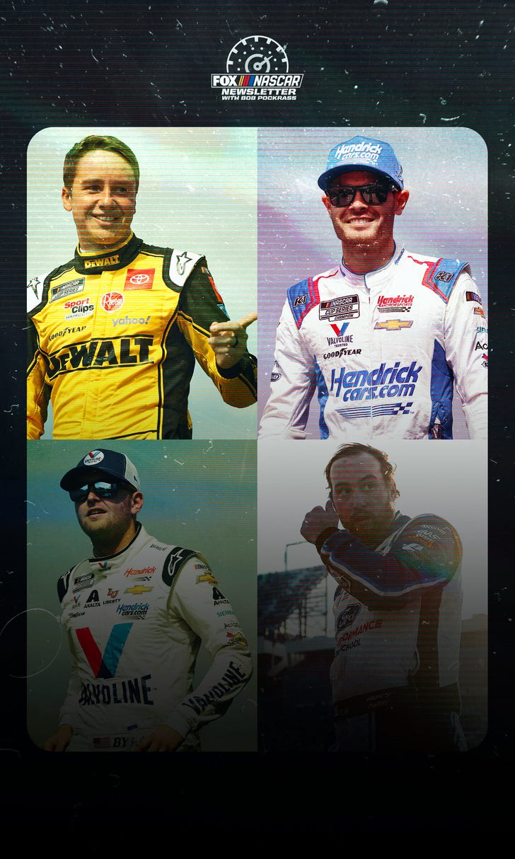Chaos reigns at Charlotte with Kyle Larson out, Bell and Briscoe advancing