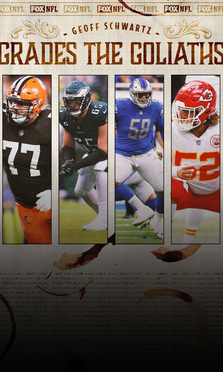 NFL offensive line rankings: Eagles, Chiefs lead the top five