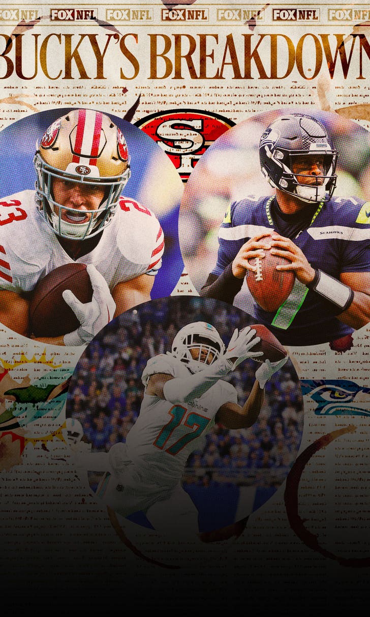 McCaffrey a triple threat; Dolphins WRs unstoppable: NFL notes and analysis