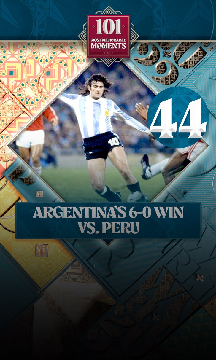 World Cup's 101 Most Memorable Moments: Argentina 6, Peru 0