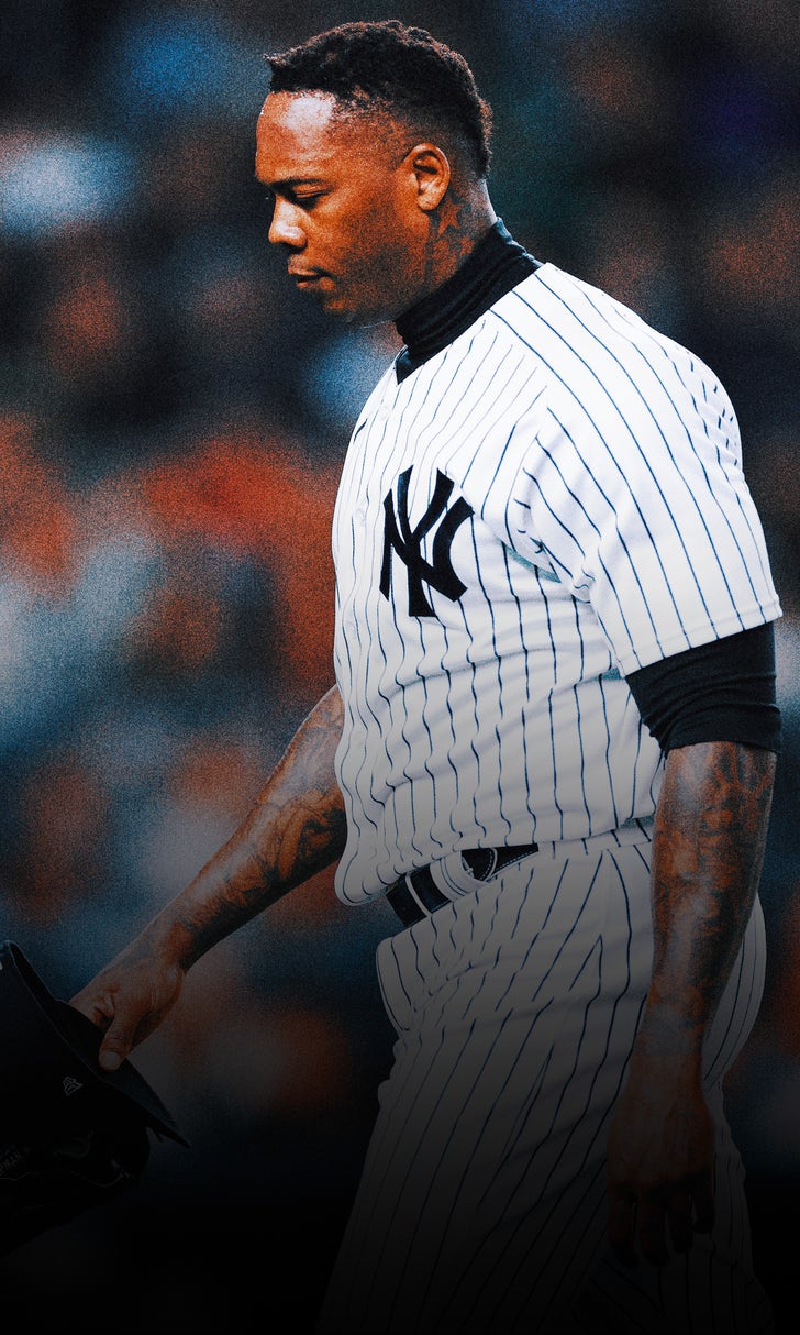 Yankees without Aroldis Chapman for ALDS; reliever missed workout