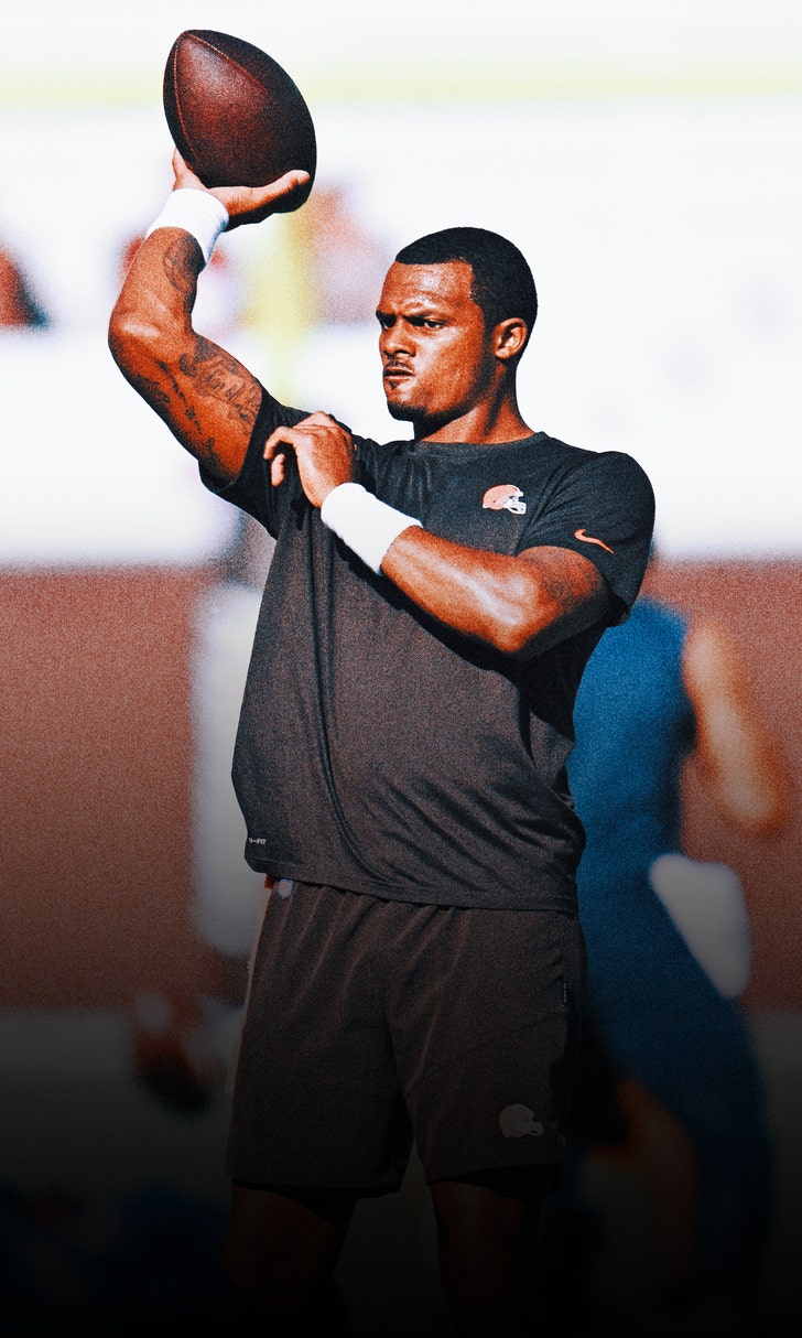 Deshaun Watson returns to Browns' training facility