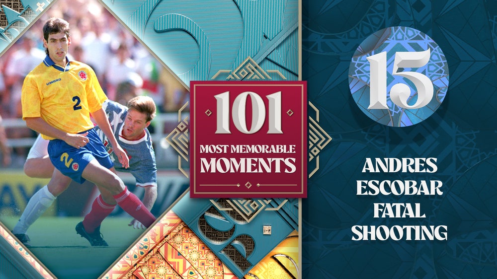 World Cup's 101 Most Memorable Moments: Andres Escobar's tragedy