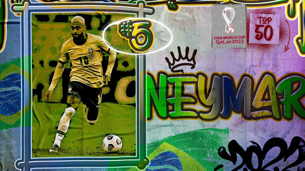 Top 50 players at World Cup 2022, No. 5: Neymar
