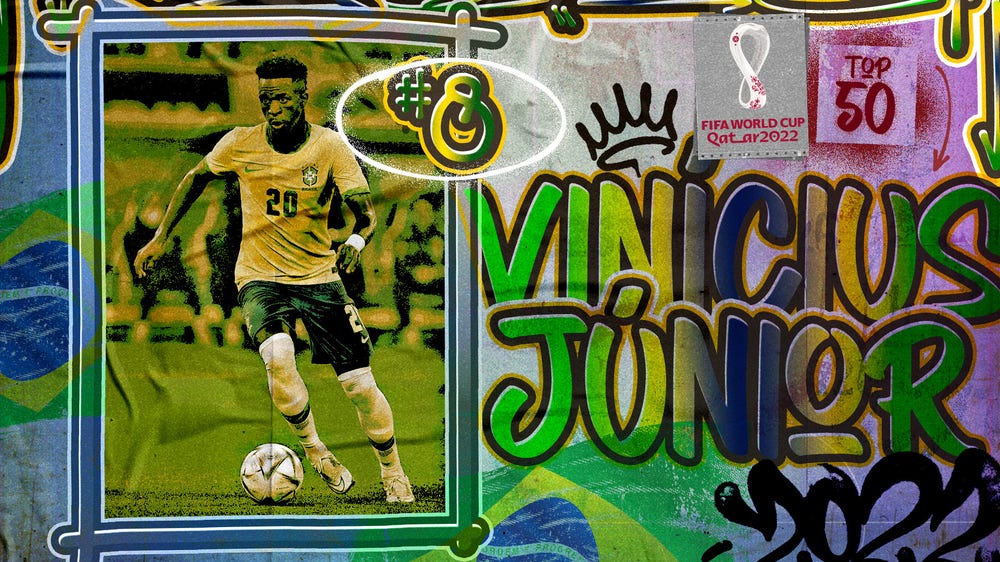 Stu Holden's top 50 players at World Cup 2022, No. 8: Vinicius Junior