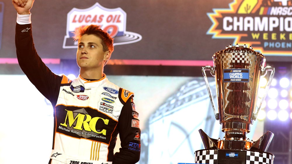 Zane Smith wins NASCAR Truck Series title: "We got the big one”