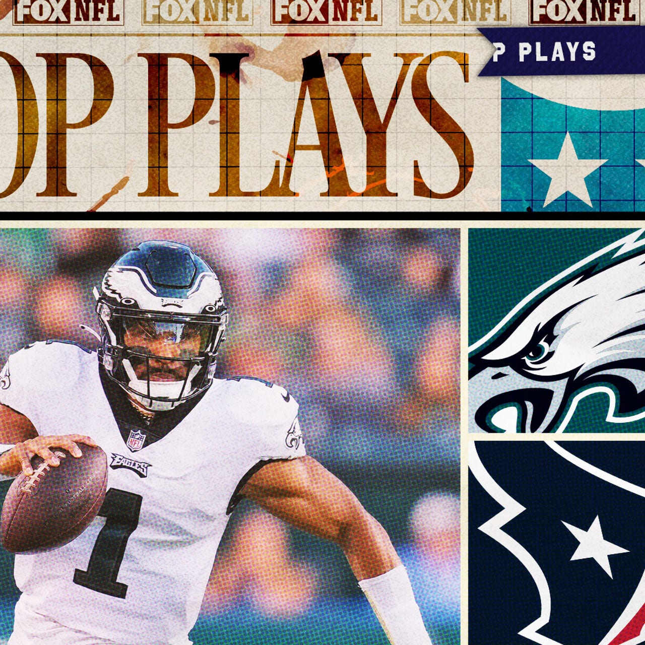 NFL Week 9 top plays: Eagles handle Texans on Thursday Night
